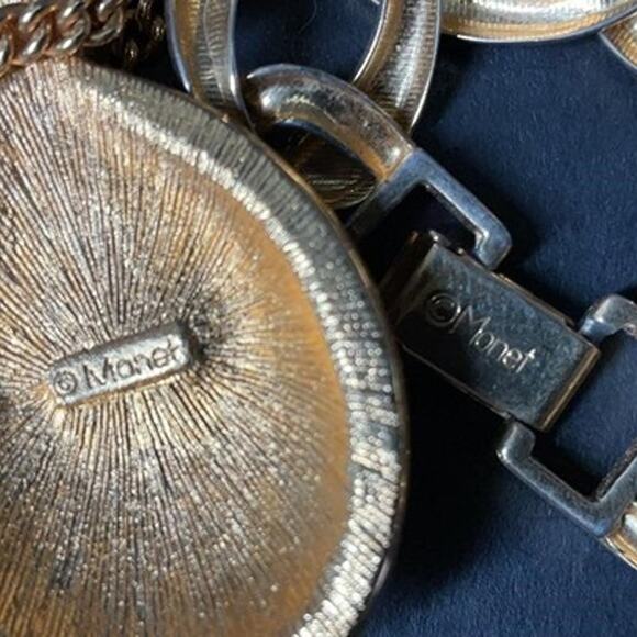 Vintage Napier & Monet Signed Jewelry - Necklaces & Bracelet - Picture 5 of 6